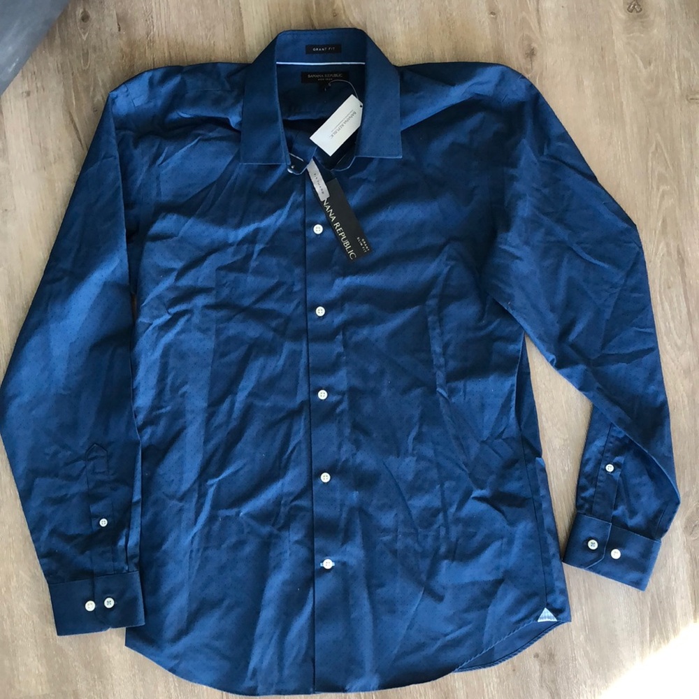 BRAND NEW banana republic men’s dress shirt